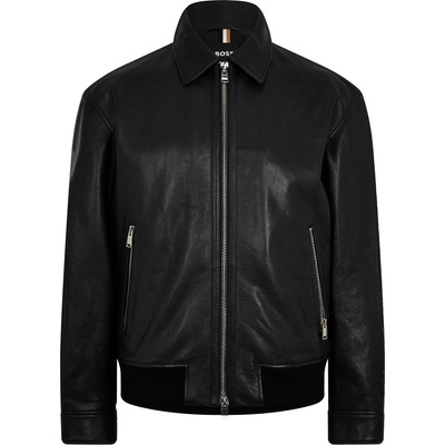 Boss Яке Boss Men's CMerwyn Leather Jacket - Black