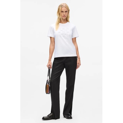 Karl Lagerfeld Памучна тениска Karl Lagerfeld IKON (A4W17098)