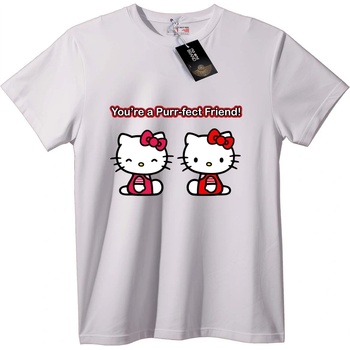 NOONEBRAND Тениска Hello Kitty Перфектен Приятел - M, Black