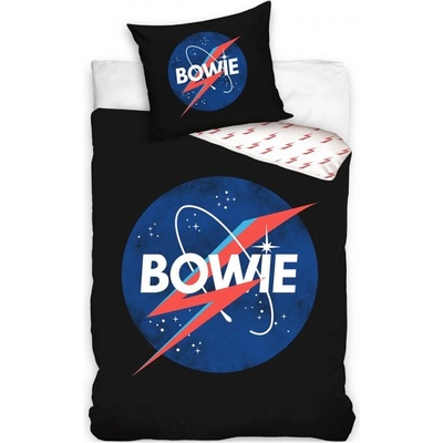 Carbotex bavlna obliečky David Bowie motív Planet Earth Is Blue bavlna renforcé 70x90 140x200