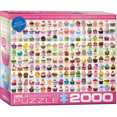 EUROGRAPHICS - Puzzle Cupcake Schatz - 2 000 piese