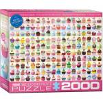 EUROGRAPHICS - Puzzle Cupcake Schatz - 2 000 piese
