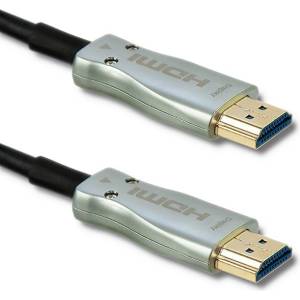Qoltec Qoltec 50474 HDMI Кабел, v. 2.0 A мъжки, A мъжки, AOC, 30m (50474)