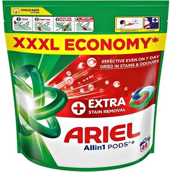 Ariel Allin1 Extra Stain Removal капсули 44 бр за бяло и цветно пране