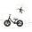 KinderKraft Детско колело за баланс 2WAY NEXT OFFROAD BLACK - Kinderkraft