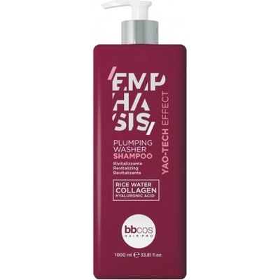 BBcos Emphasis Plumping Yao Tech šampón 1000 ml