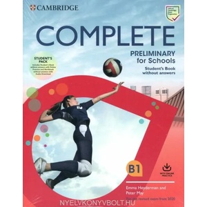 Complete Preliminary for Schools Student's Book without Answers with Online Practice and Workbook without Answers with Audio Download (ISBN: 9781108539067)