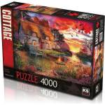 KS Games Авторски Пъзел от 4000 части - Залез на Вилата (136x96)
