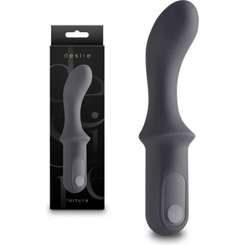 Image 1 of Извит G-spot вибратор, компактен, 16, 5см. - Desire Fortuna Smoke (NSTOYS1129)
