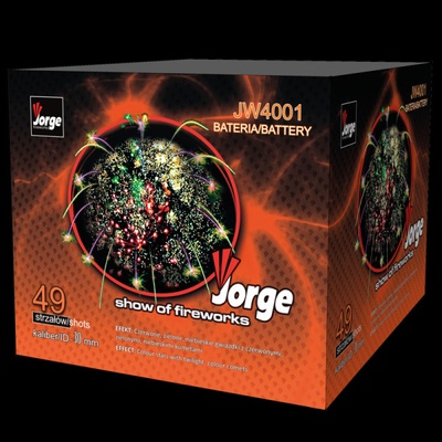 Jorge Ohňostroj SHOW OF FIRE Baterie 49 ran JW4001