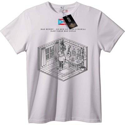 NOONEBRAND Тениска Жаба стая на Bad Bunny - 6XL, Black