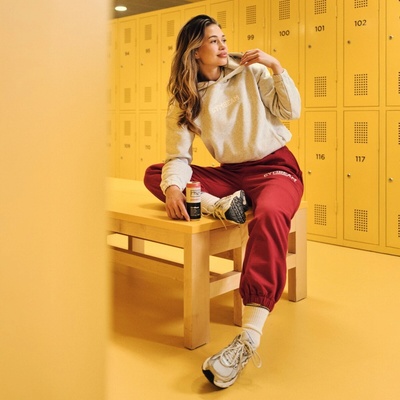 GymBeam Varsity Grey GymBeam