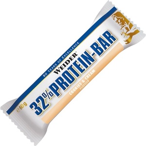 Weider 32% Protein Bar [60 грама] Бисквити и сметана