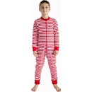 Dětský overal červené biela