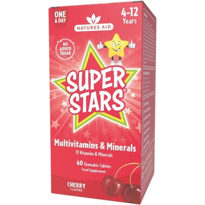 Natures Aid Super Stars Multivitamins & Minerals 60 tabliet