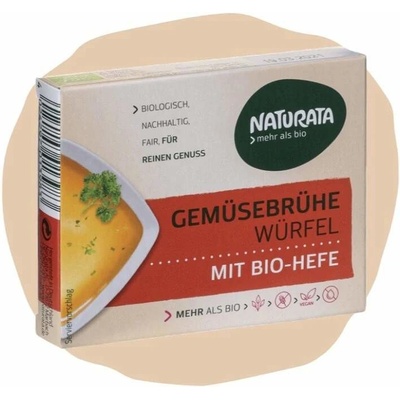 Naturata Zeleninový bujon kostky s bio droždím 6 x 12 g