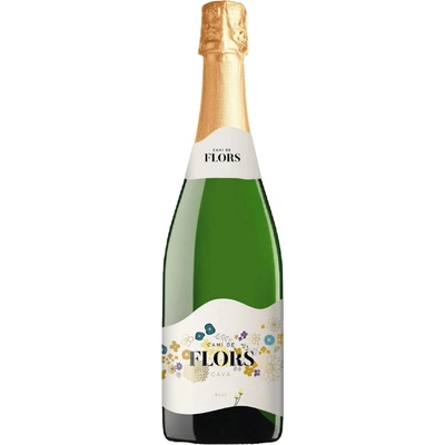 Camí De Flors Cava Brut 11,5% 0,75 l (čistá fľaša)