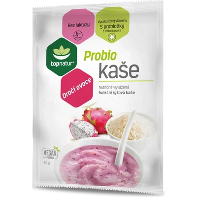 topnatur Probio KAŠA Dračie ovocie instantná ryžová kaša 60 g