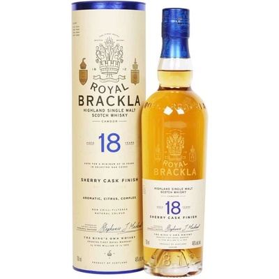 Royal Brackla 18 YO - малцово шотландско уиски 700ml