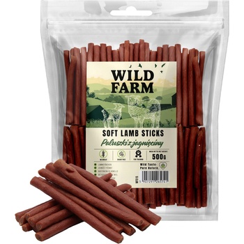 WILD FARM агнешки пръчици 500 г лакомство за кучета
