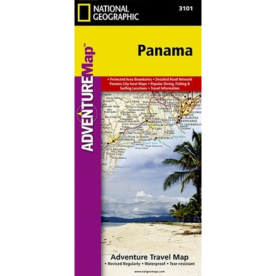 Panama Adventure Map GPS komp. NGS