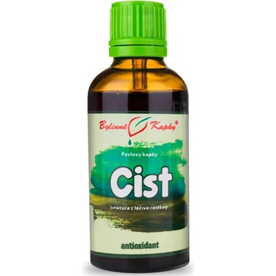 Bylinné kapky Cist ruža cistová skalná bylinné kvapky tinktúra 50 ml