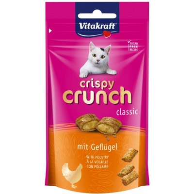 Vitakraft Cat pochúťka Crispy Crunch s hydinou 60 g