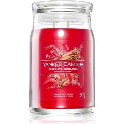 Yankee Candle Signature Sparkling Cinnamon 567g