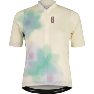 Maloja Дамска фланелка с къс ръкав за колоездене Maloja Women's VaridM. Cycling jersey - Shaded White Bloom - размер XL (156-3056-0615)