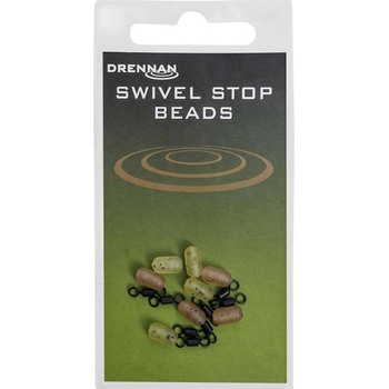 Drennan obratlíky s korálkou Swivel Stop Beads Large