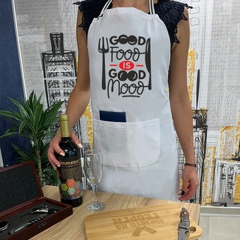 Image 1 of Art gift Престилка - Good Food Good Mood