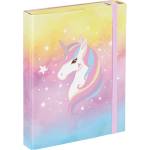 Baagl Папка за училищни тетрадки A5 Rainbow Unicorn BAAGL | Rozov | Момичешки | ONE SIZE