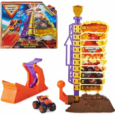 MONSTER JAM Hrací set El Toro Loco Big Air Challenge 1:64