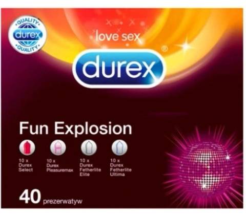 Durex Fun Explosion 40 ks