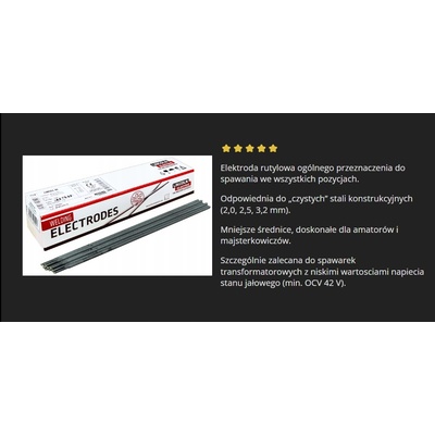 Lincoln Electric Omnia 46 Rutilové 3,2 x 350 mm 5,3 kg – Zbozi.Blesk.cz