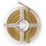 Secutek Ултратънка COB LED лента, 5 m, студенобяла 6500 K, 12 V, 480 LED/m