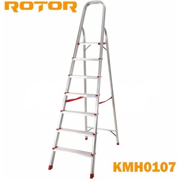 ROTOR Стълба алуминиева, 7 стъпала, 1.91 м, rotor kmh0107 (kmh0107)