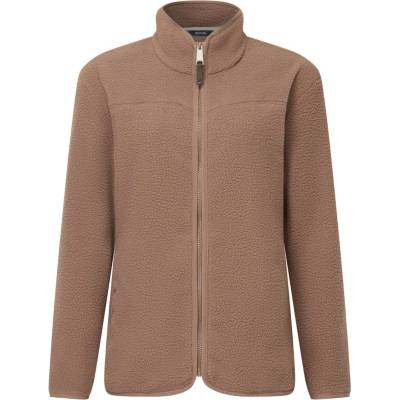 Regatta Womens Frankie Borg Full Zip světle hnědá