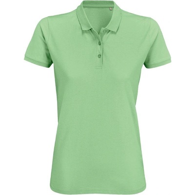 SOL'S Planet Women Dámske polo z bio bavlny zelená frozen