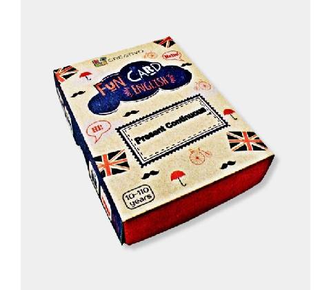 Fun Card English: Present Continuous