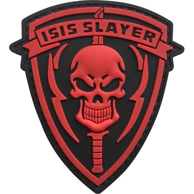 WARAGOD Nášivka 3D ISIS SLAYER with Punisher 7.5x6cm