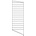 String Panel String Floor 85 x 30, black