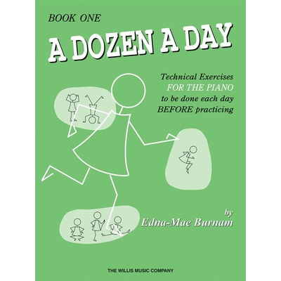 A Dozen a Day Technical Exercises Book 1 technick cvien pro klavr 995616