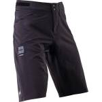 Leatt Мъжки шорти за колоездене Leatt MTB Trail 3.0 Shorts Padded Cycling bottoms - Ghost Black (055-3610-0211)