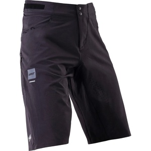 Leatt Мъжки шорти за колоездене Leatt MTB Trail 3.0 Shorts Padded Cycling bottoms - Ghost Black (055-3610-0211)