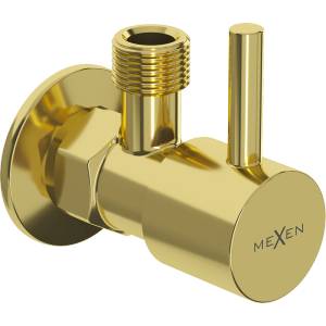 Mexen R1 ъглов вентил за батерия 1/2"x3/8", златист - 79970-50 (79970-50)