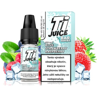 TI Juice Bar Series Blue Strawberry Raspberry 10 ml 16 mg