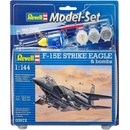 Revell Model set letadlo 63972 F 15E Strike Eagle & bombs CF 18 6278 1:144