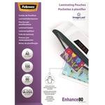 Fellowes Термоламиниращо фолио, 80 микрона, a5, гланц, 100 бр. , fellowes 5306002 (5306002)