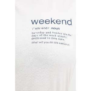 Weekend Max Mara Памучна тениска TENUE (2615971051600)